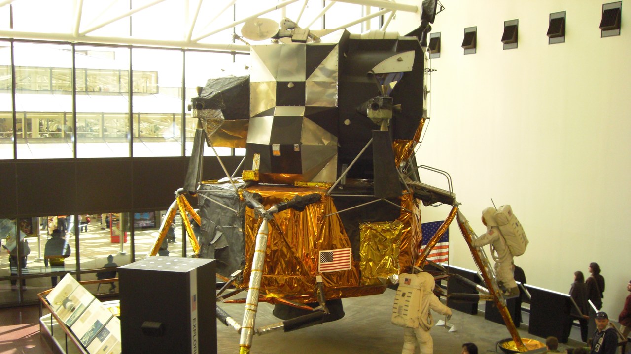 Lunar Module LM-2 — Image Credit: Diego Delso - CC BY-SA 3.0/Wiki Commons