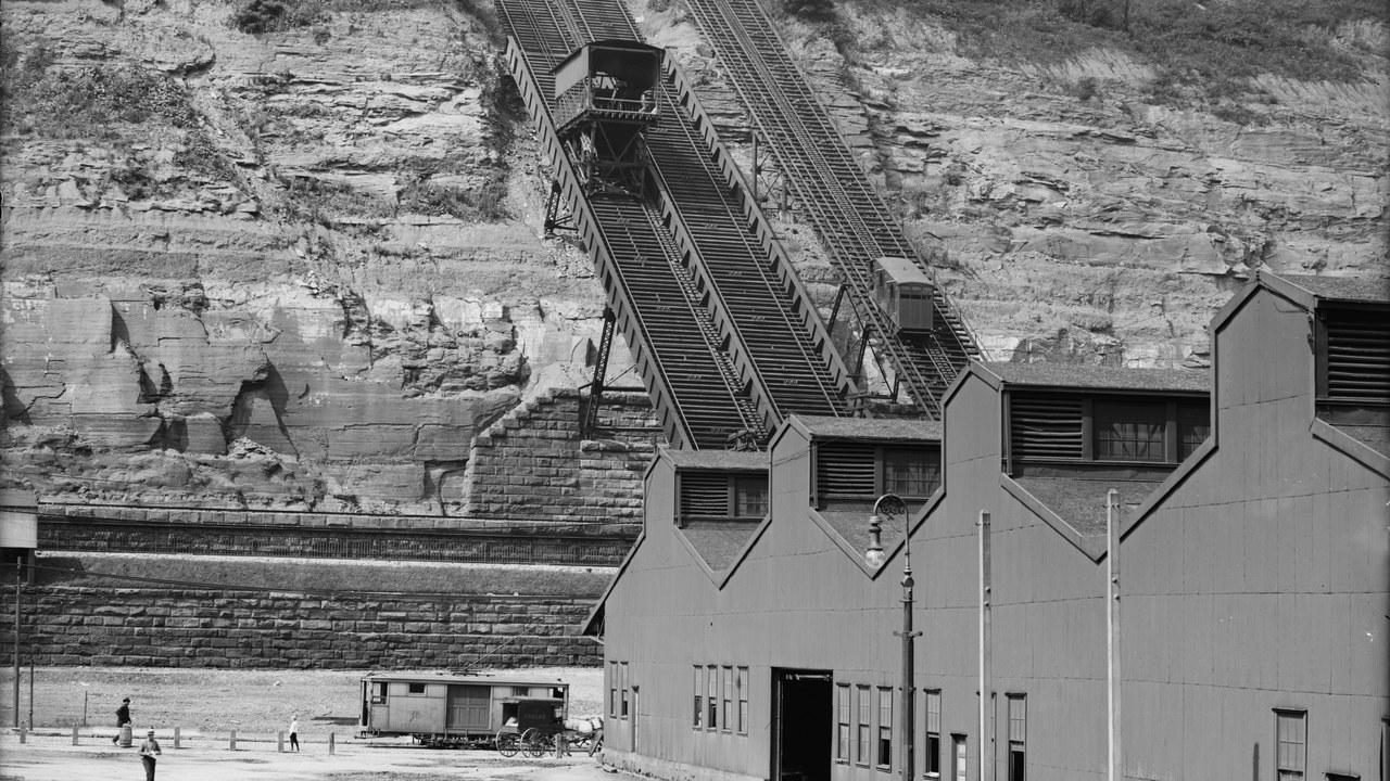 Monongahela Incline — Image Credit: Detroit Publishing - Public domain/Wiki Commons