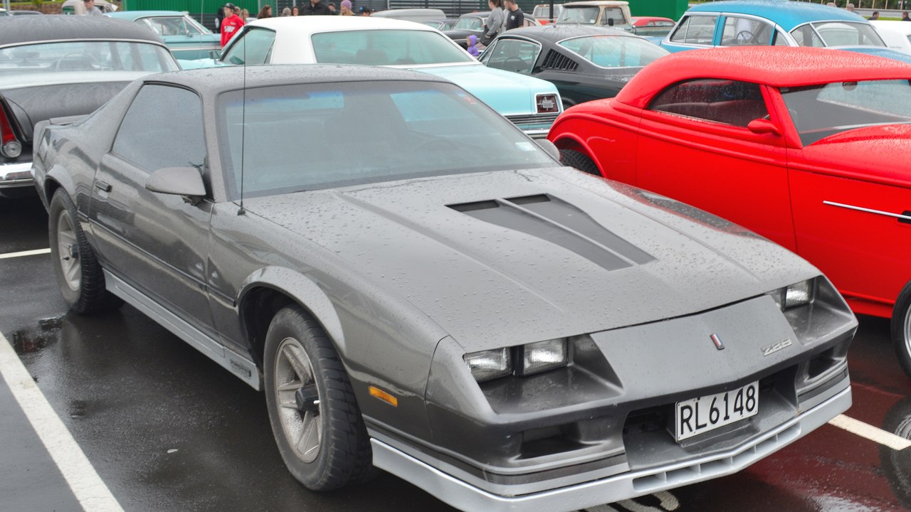 Chevrolet Camaro Z28 (1982) — Image Credit: GPS 56 from New Zealand - CC BY 2.0/Wiki Commons