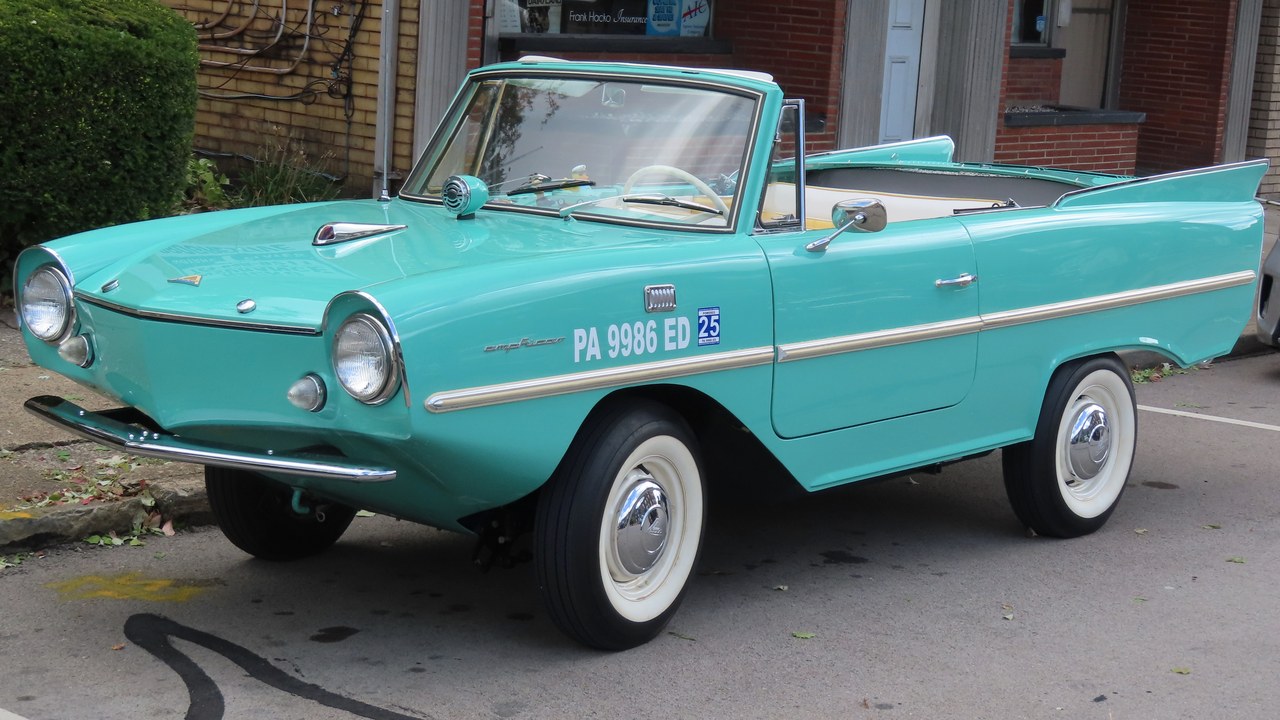 Amphicar — Image Credit: MercurySable99 - CC BY-SA 4.0/Wiki Commons