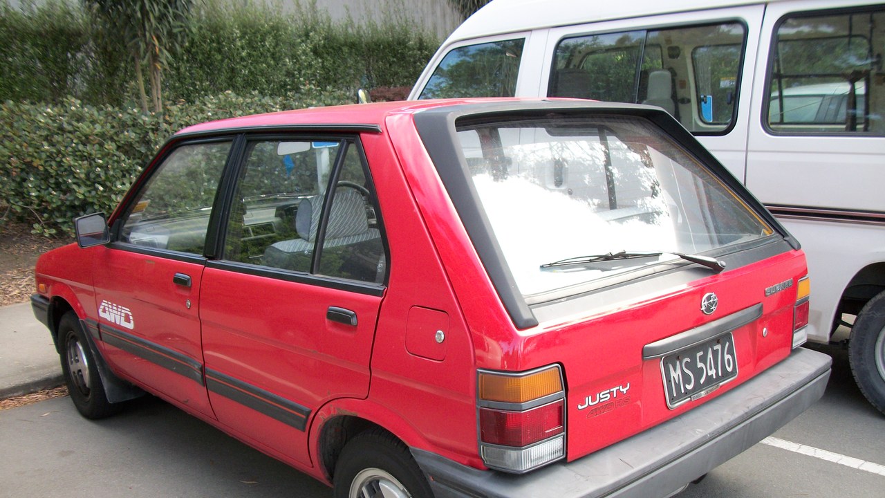 Subaru Justy — Image Credit: Riley from Christchurch, New Zealand - CC BY 2.0/Wiki Commons