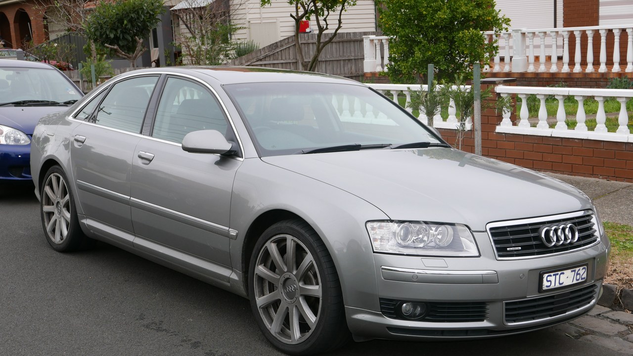 Audi A8 (early aluminum generations) — Image Credit: OSX - Public domain/Wiki Commons