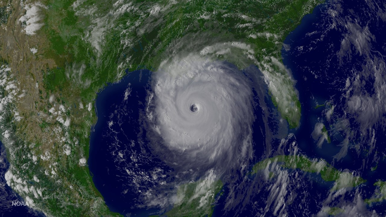 Hurricane Katrina — Image Credit: National Oceanic and Atmospheric Administration (NOAA) - Public domain/Wiki Commons