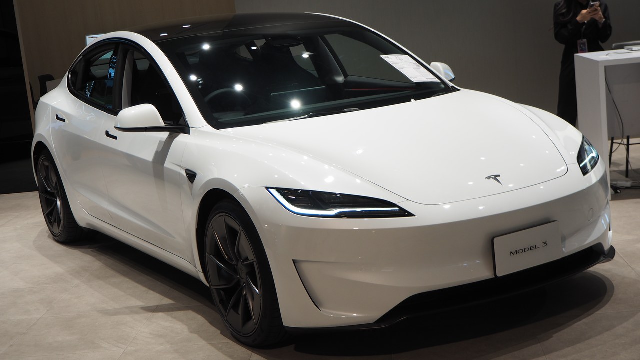 Tesla Model 3 — Image Credit: Chanokchon - CC BY-SA 4.0/Wiki Commons