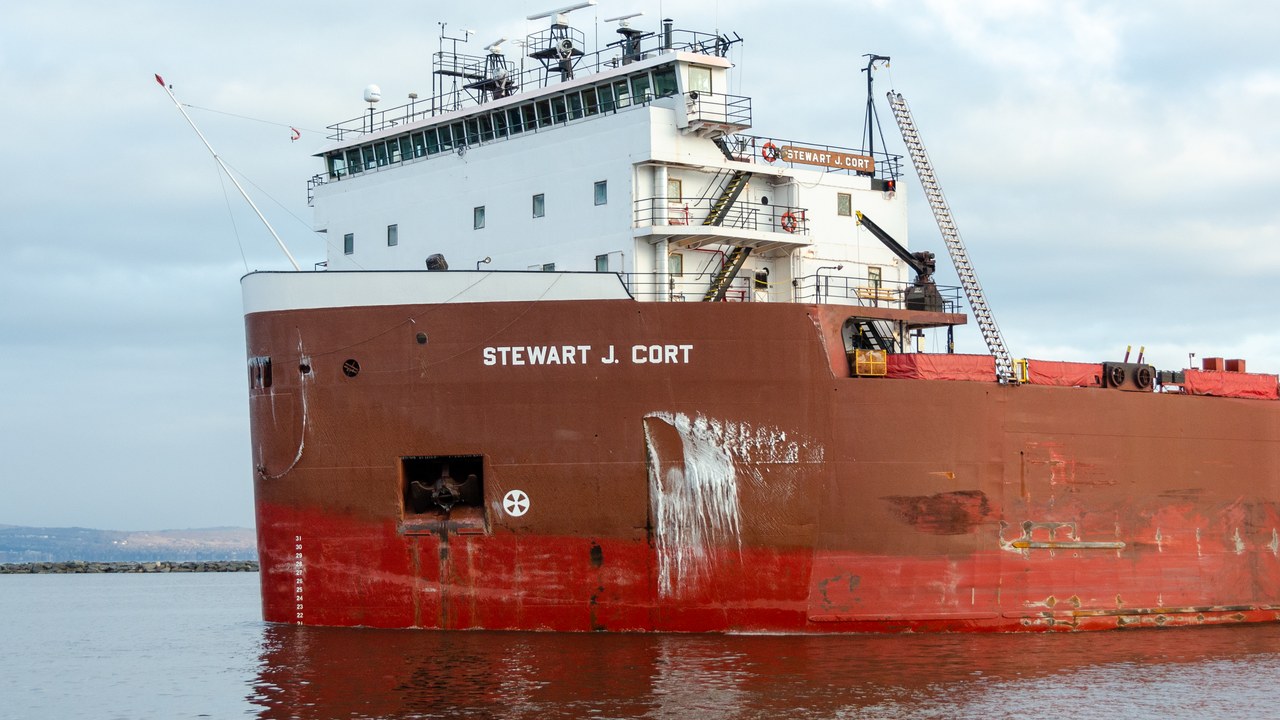 MV Stewart J. Cort — Image Credit: Pmarkham - CC BY-SA 4.0/Wiki Commons