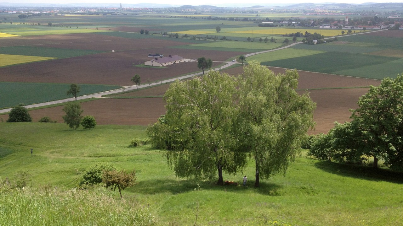 Nördlinger Ries — Image Credit: Tillmaxx at German Wikipedia - Public domain/Wiki Commons