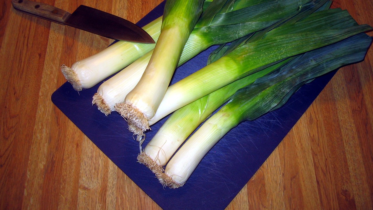 Leek — Image Credit: Karen and Brad Emerson - CC BY 2.0/Wiki Commons