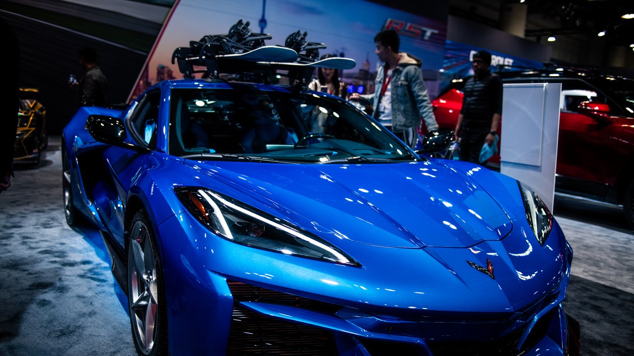 Chevrolet Corvette E-Ray (2024) — Image Credit: John Bauld from Toronto, Canada - CC BY 2.0/Wiki Commons