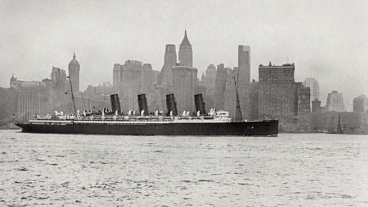 RMS Mauretania — Image Credit: Richard Faber Collection - Public domain/Wiki Commons