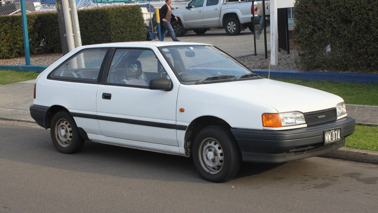 Hyundai Excel — Image Credit: Jeremy from Sydney, Australia - CC BY 2.0/Wiki Commons