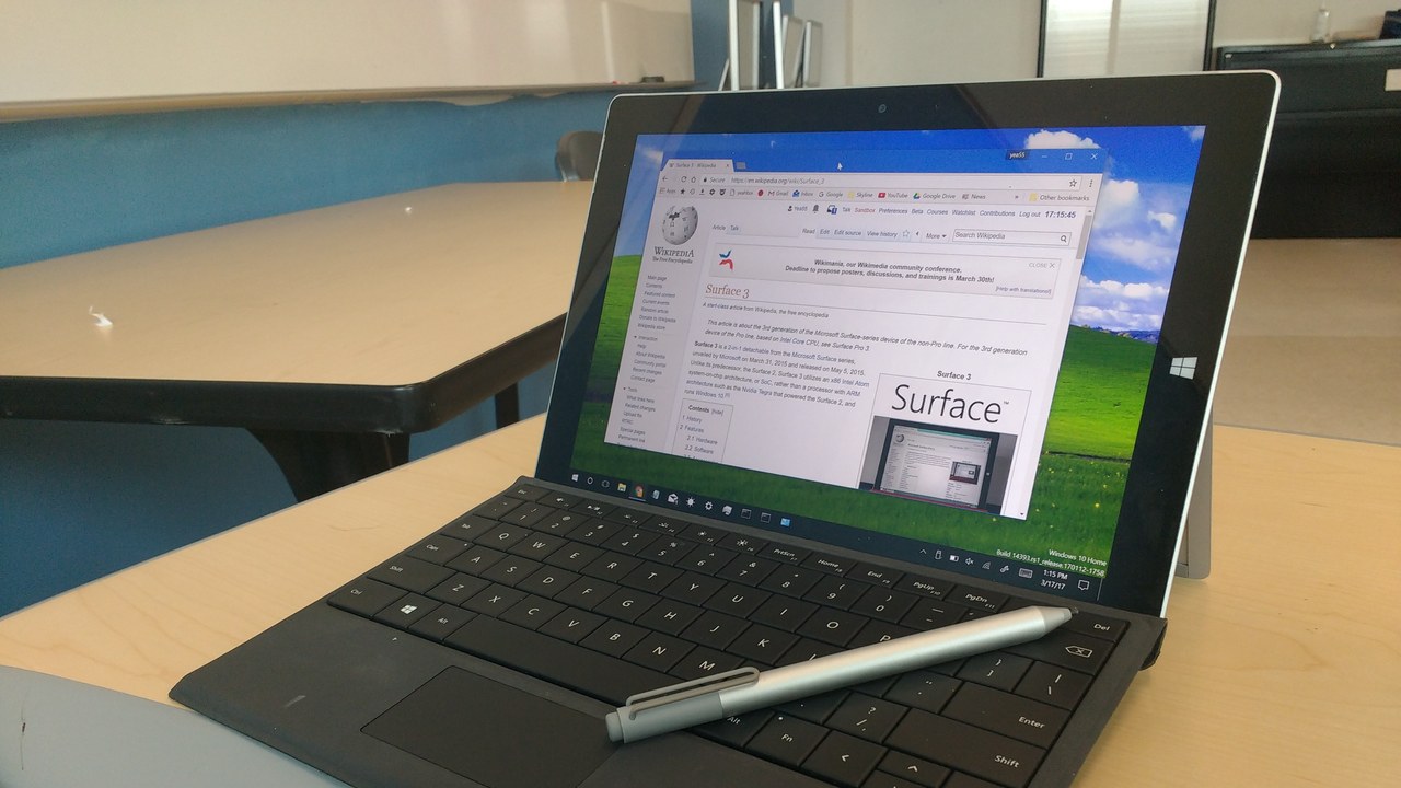 Surface 3 — Image Credit: Yea55 - CC BY-SA 4.0/Wiki Commons