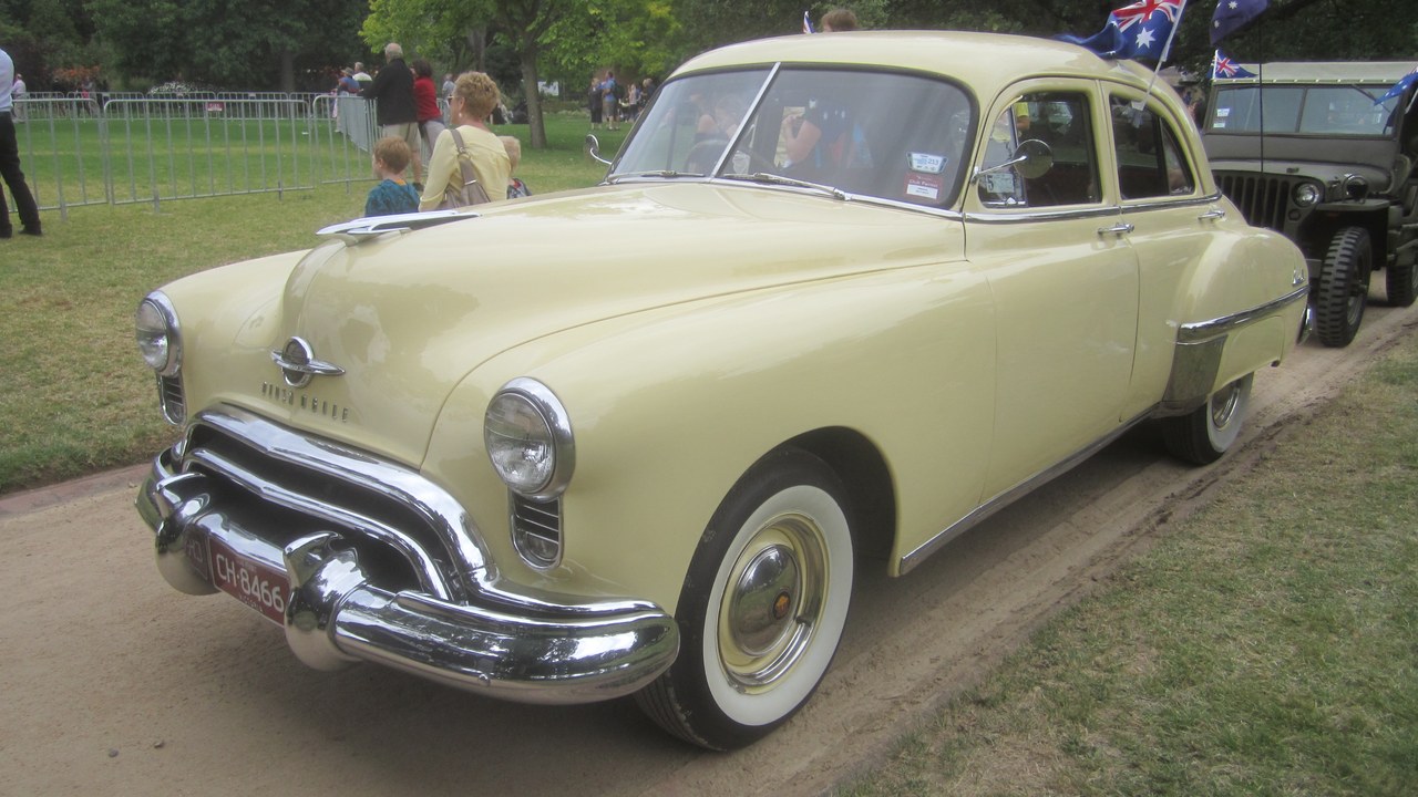 Oldsmobile Rocket 88 (1949) — Image Credit: Sicnag - CC BY 2.0/Wiki Commons