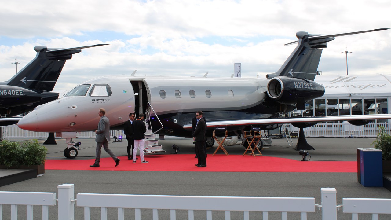 Embraer Praetor 500 — Image Credit: ZLEA - CC BY-SA 4.0/Wiki Commons