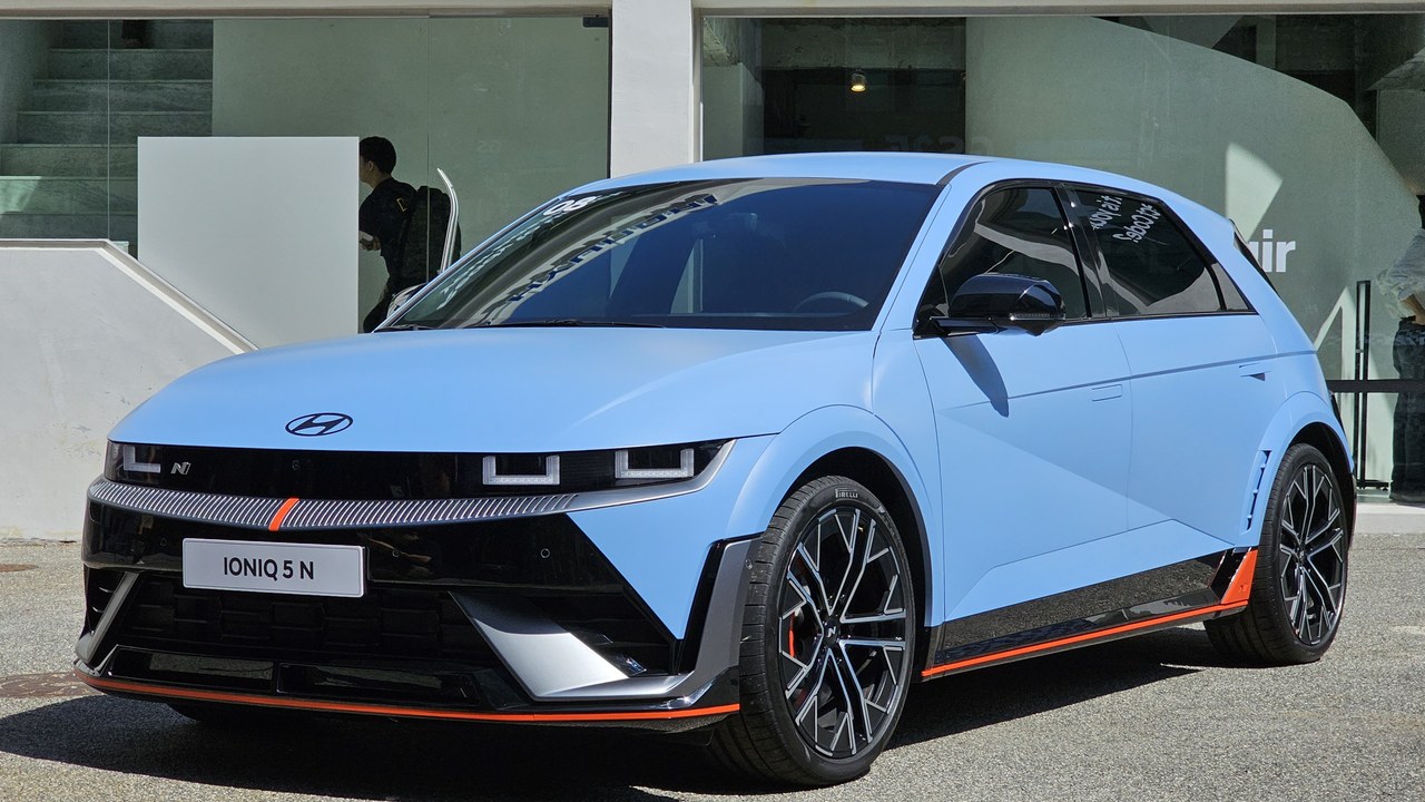 Hyundai Ioniq 5 N — Image Credit: Damian B Oh - CC BY-SA 4.0/Wiki Commons