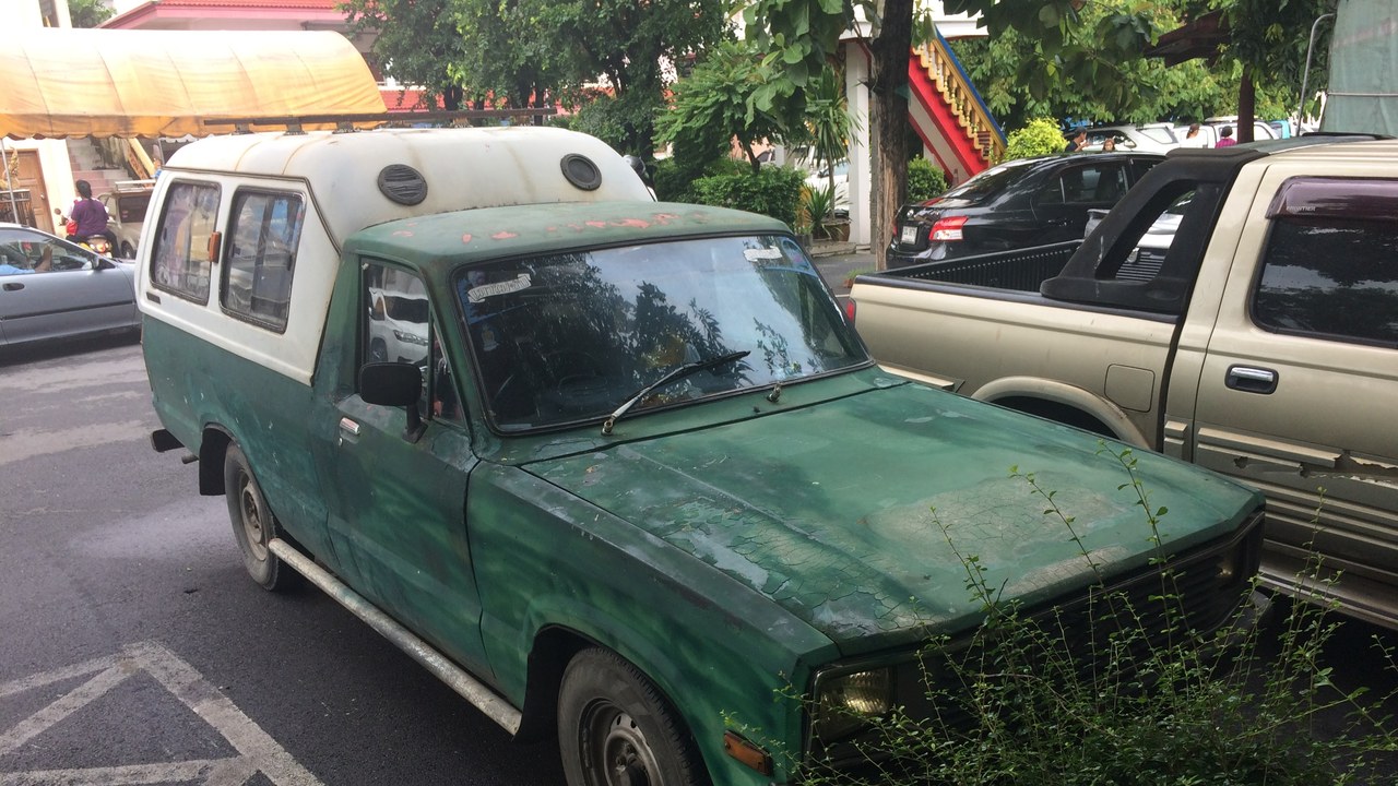 Ford Courier — Image Credit: M.rJirapat - CC BY-SA 4.0/Wiki Commons