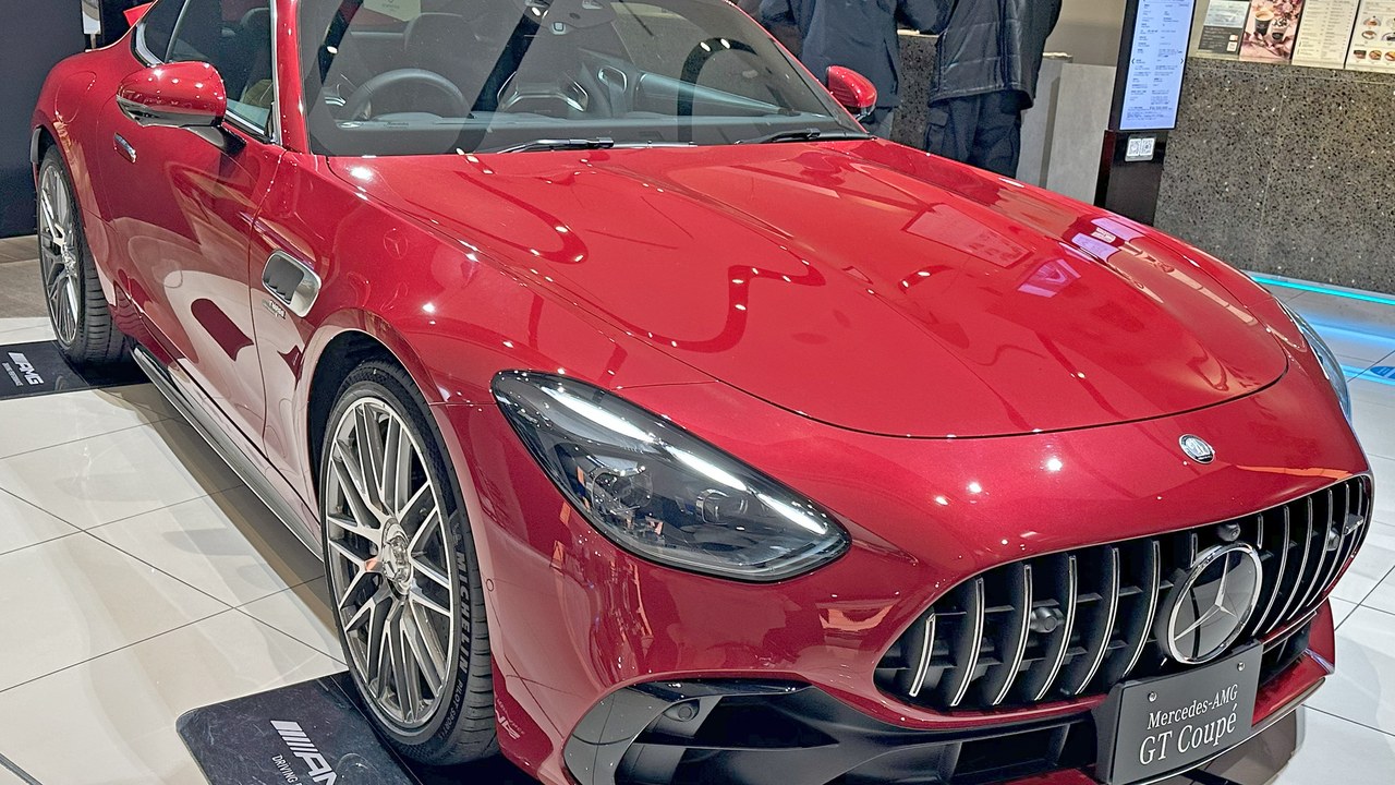 Mercedes-AMG GT — Image Credit: Tokumeigakarinoaoshima - CC0/Wiki Commons