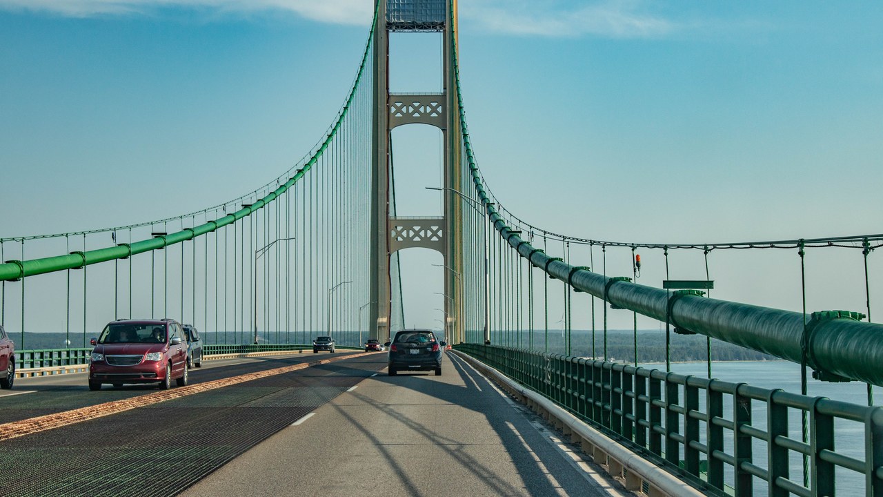 Mackinac Bridge — Image Credit: Han Zheng - CC BY-SA 2.0/Wiki Commons