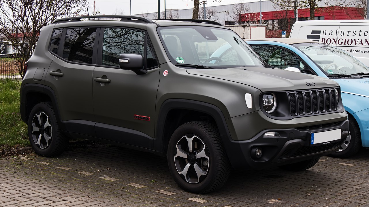 2021–23 Jeep Renegade — Image Credit: M 93 - CC BY-SA 3.0 de/Wiki Commons