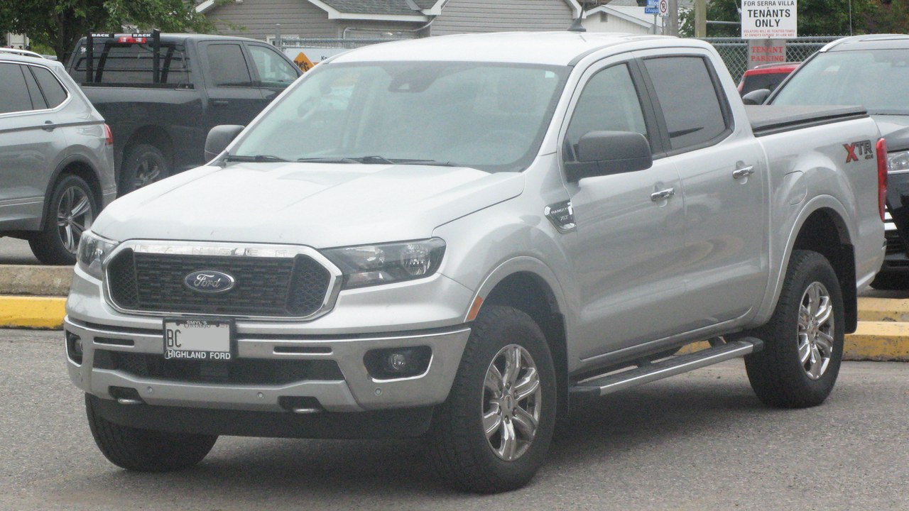 2022–23 Ford Ranger crew cab — Image Credit: SsmIntrigue - CC BY-SA 4.0/Wiki Commons