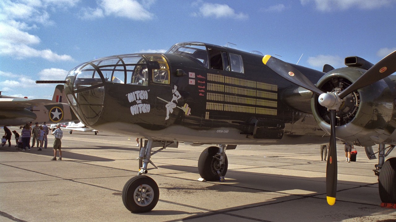 North American B-25 Mitchell — Image Credit: Thomas Vogt from Paderborn, Deutschland - CC BY 4.0/Wiki Commons