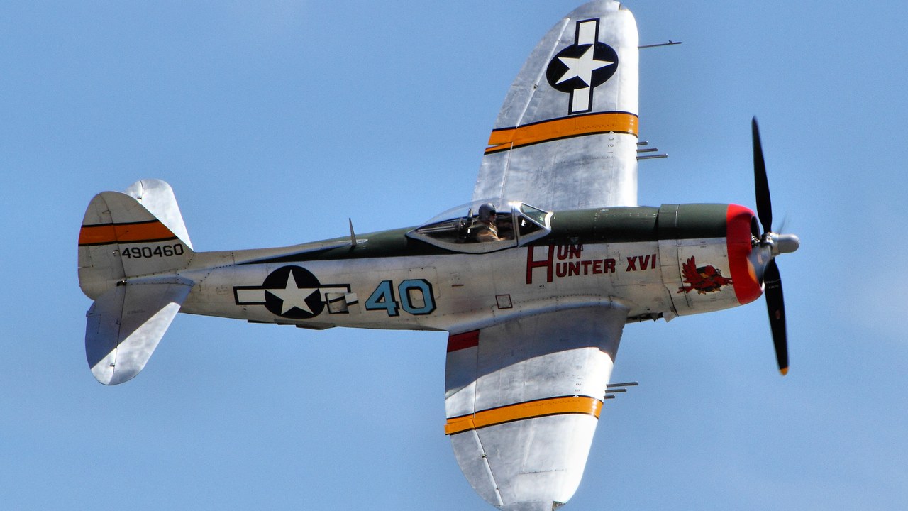 Republic P-47 Thunderbolt — Image Credit: Airwolfhound from Hertfordshire, UK - CC BY-SA 2.0/Wiki Commons