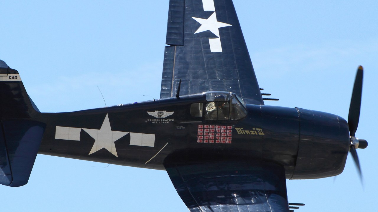 Grumman F6F Hellcat — Image Credit: Airwolfhound from Hertfordshire, UK - CC BY-SA 2.0/Wiki Commons