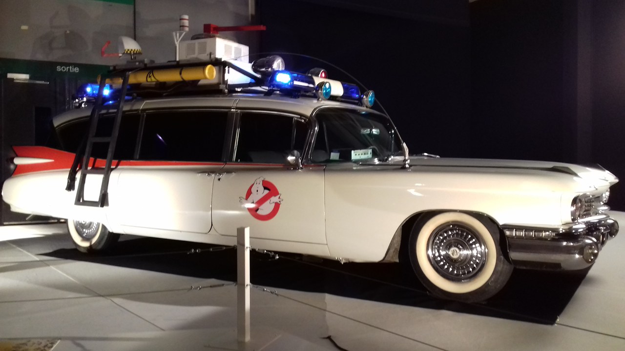 1959 Cadillac Miller-Meteor (Ecto-1, Ghostbusters) — Image Credit: Ahrgrr - CC BY-SA 4.0/Wiki Commons