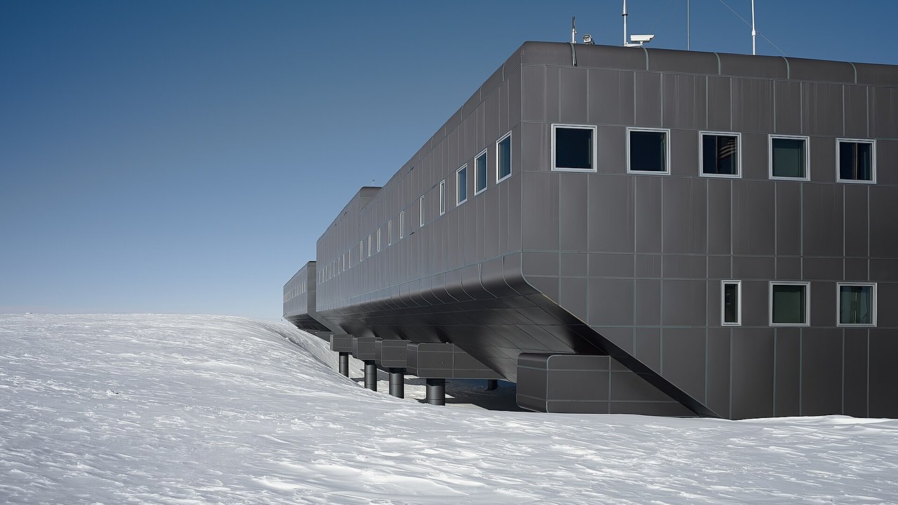Amundsen-Scott South Pole Station — Image Credit: Christopher Michel - CC BY-SA 4.0/Wiki Commons
