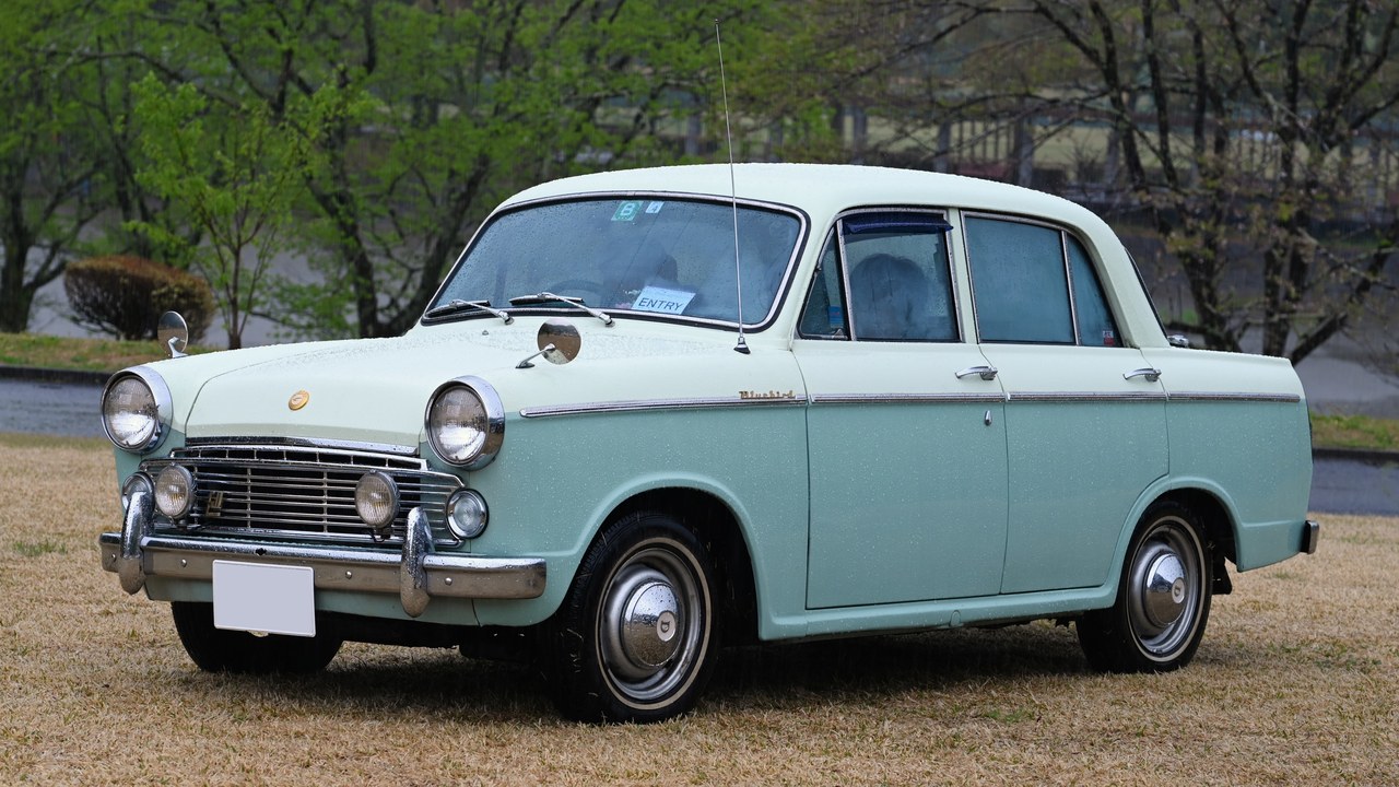 Datsun Bluebird 310 — Image Credit: TTTNIS - CC0/Wiki Commons