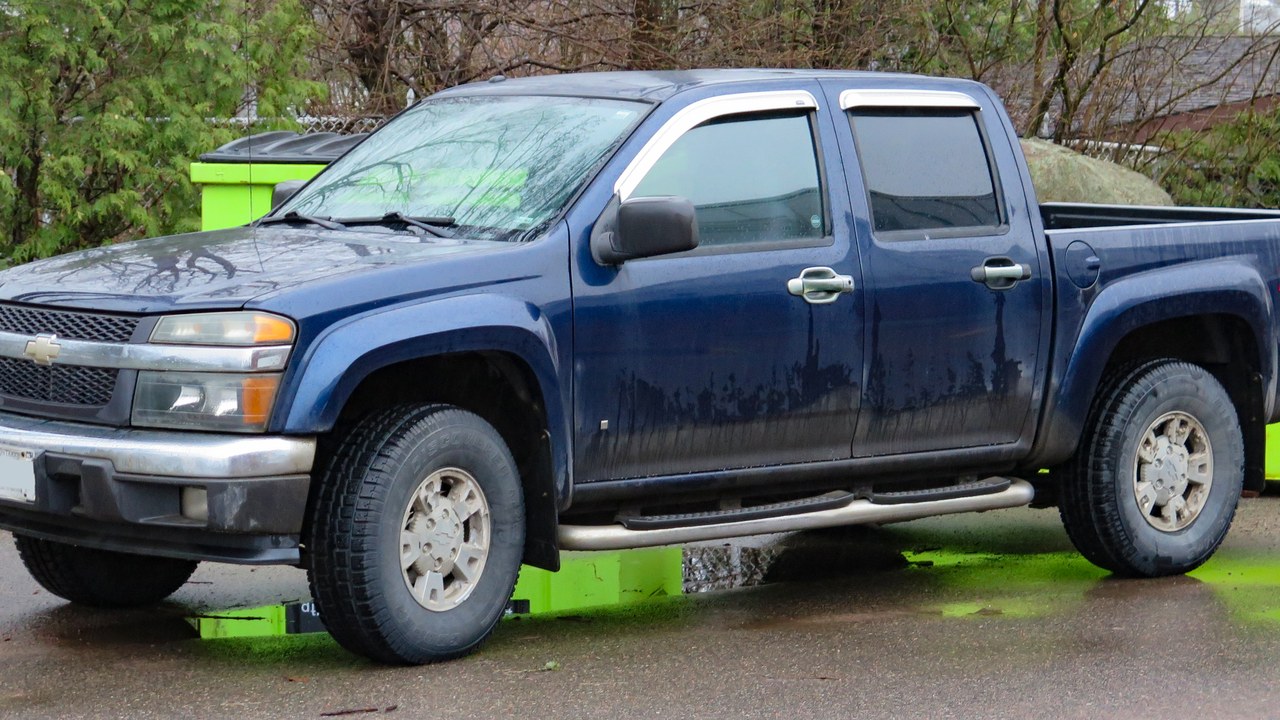 Chevrolet Colorado (first generation, Atlas five-cylinder) — Image Credit: Elise240SX - CC BY-SA 4.0/Wiki Commons