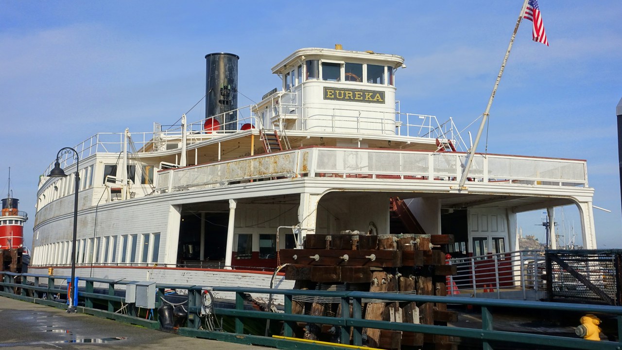 Eureka (ferryboat) — Image Credit: Daderot - CC0/Wiki Commons