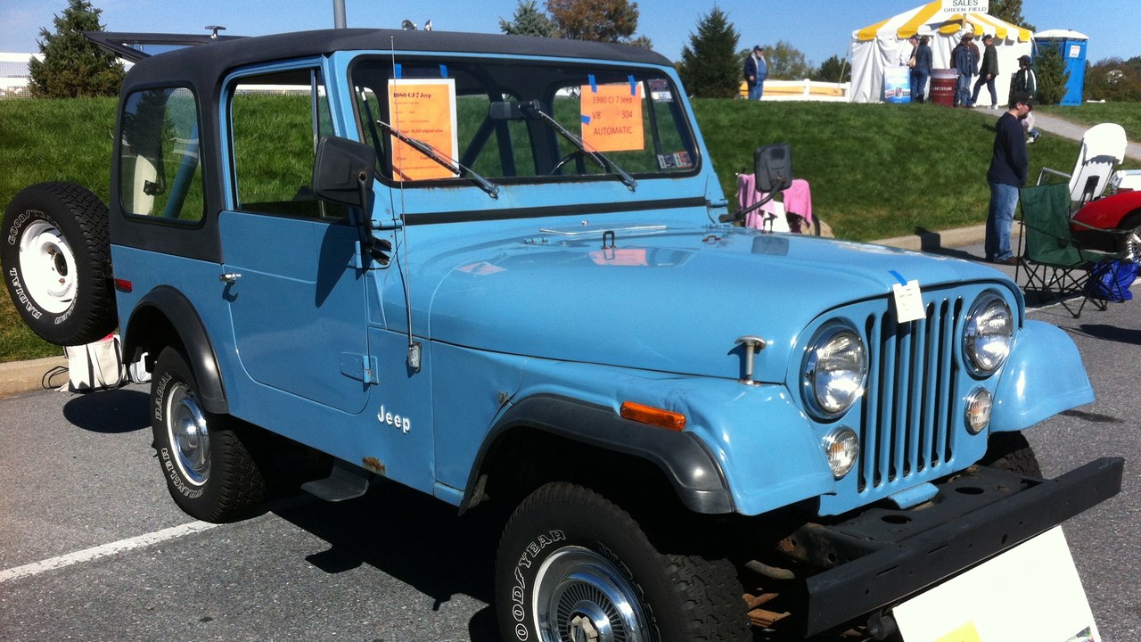 Jeep CJ — Image Credit: CZmarlin — Christopher Ziemnowicz - CC0/Wiki Commons
