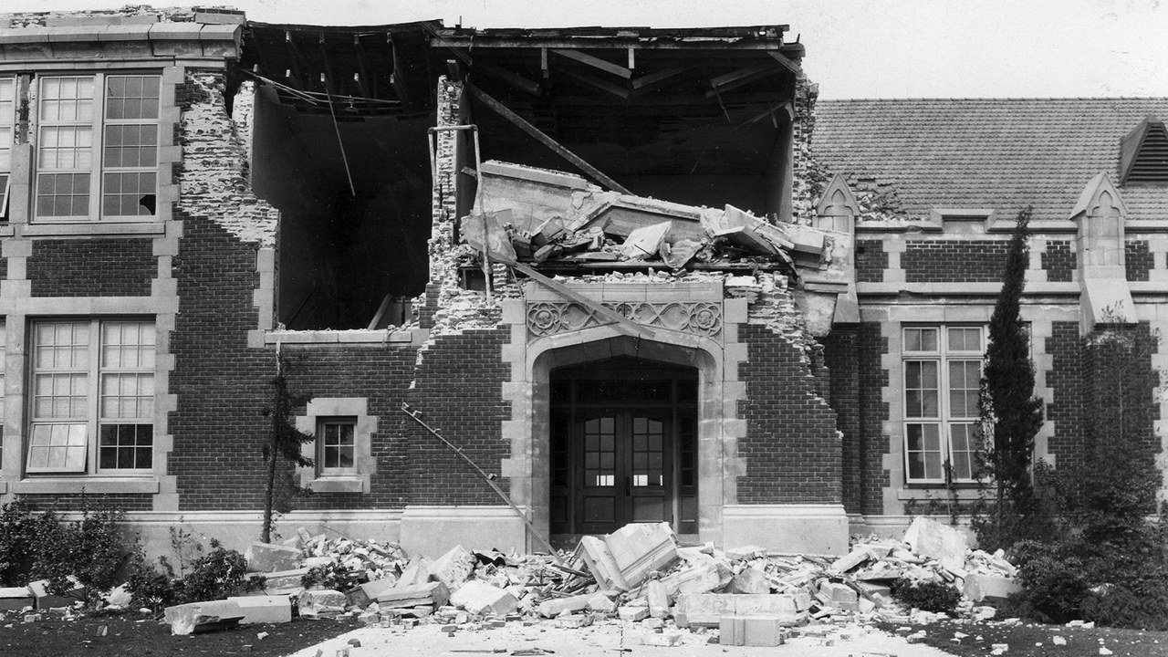 1933 Long Beach earthquake — Image Credit: W.L.Huber, USGS - Public domain/Wiki Commons